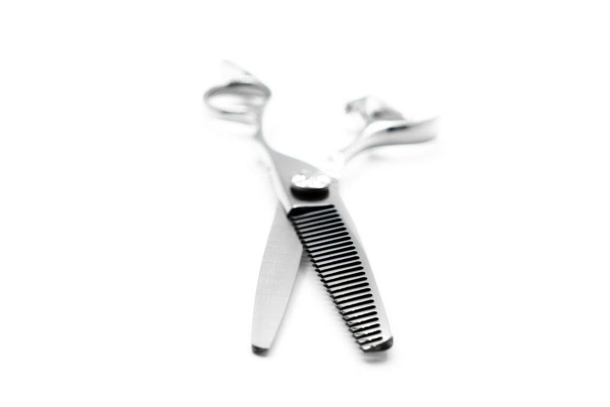 Kaden 5.75 Inch Cutting 6 Inch Thinning Scissor Bundle With Bearing Centre Screw