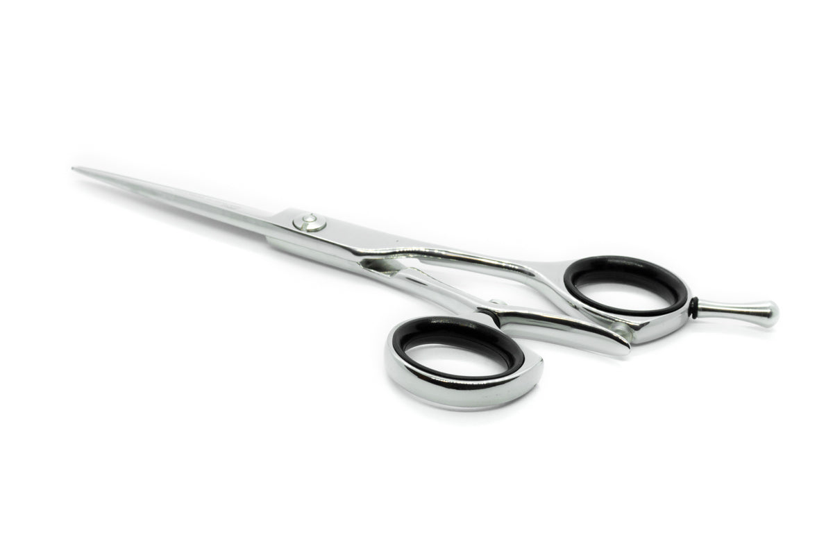River 5 inch Swivel Cutting Scissor - Black Centre Screw