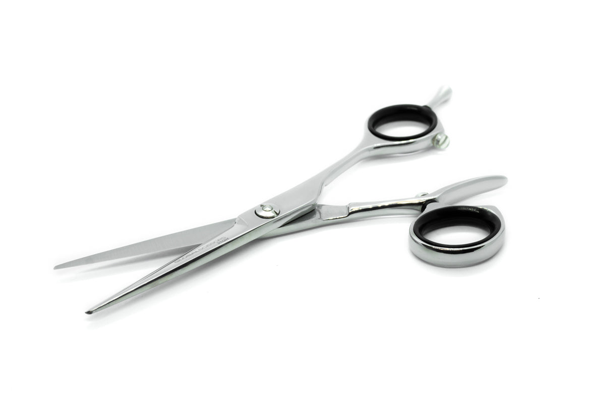River 5 inch Swivel Cutting Scissor - Black Centre Screw