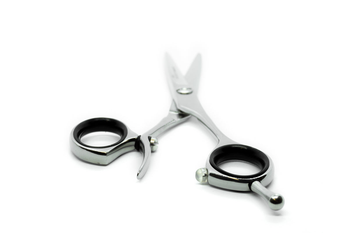 River 5 inch Swivel Cutting Scissor - Black Centre Screw