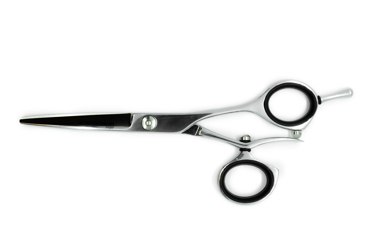 River 5 inch Swivel Cutting Scissor - Black Centre Screw