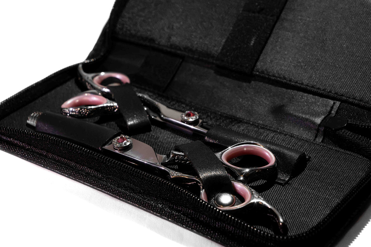 Aria 'Left Handed' 5.5 Inch Cutting & 6 Inch Thinning Scissor Bundle ...