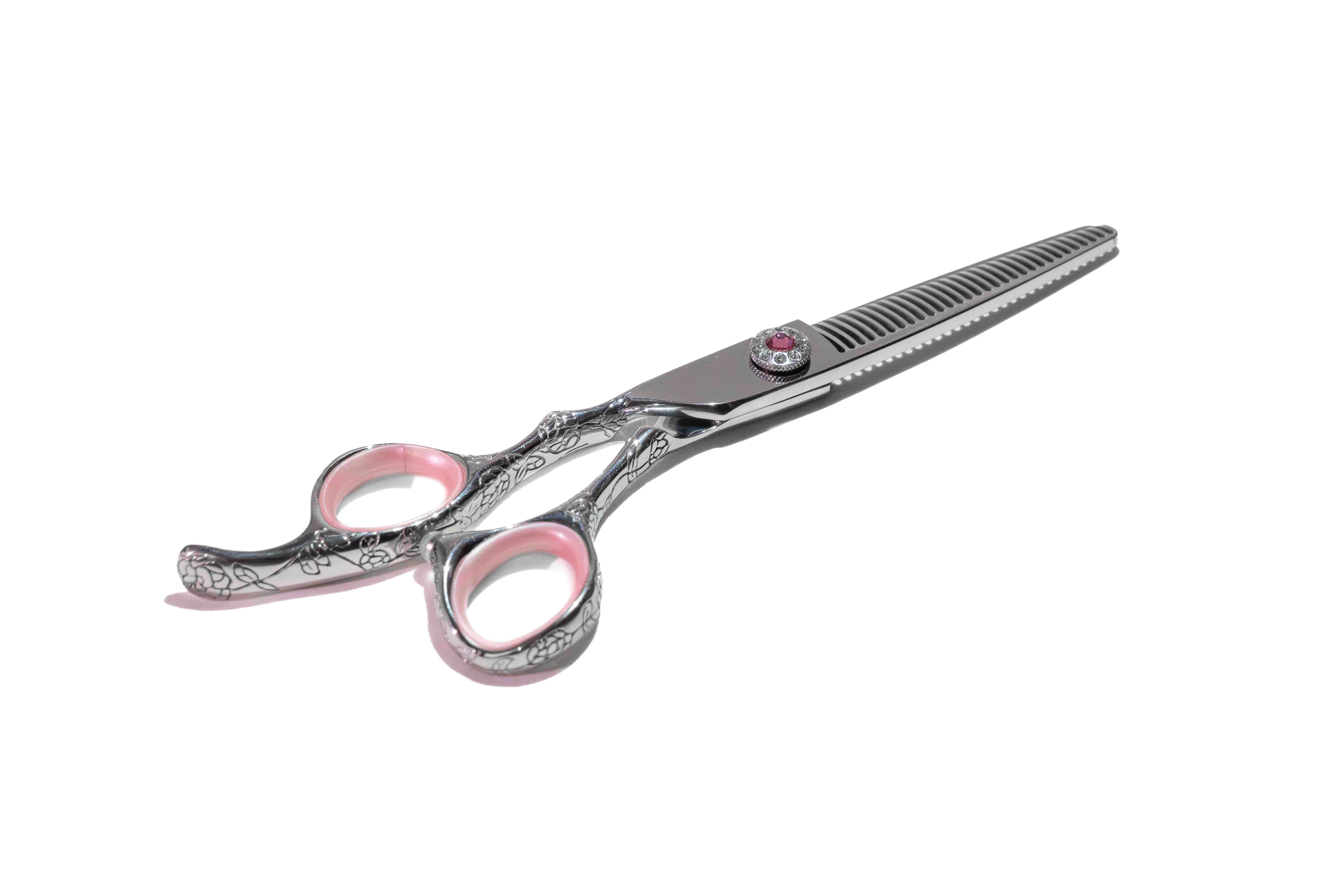 Aria 'Left Handed' 5.5 Inch Cutting & 6 Inch Thinning Scissor Bundle