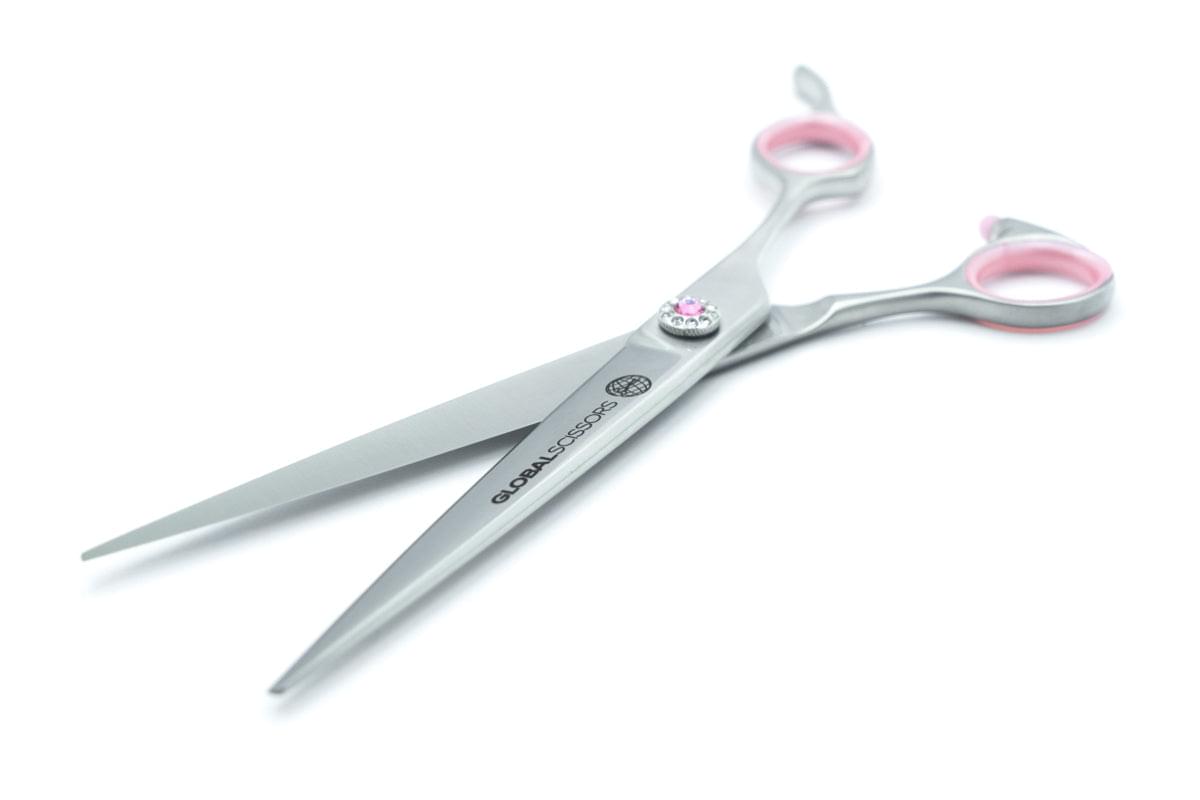 Brady Pink Diamond Pet Grooming 7.5 inch Cutting Scissor