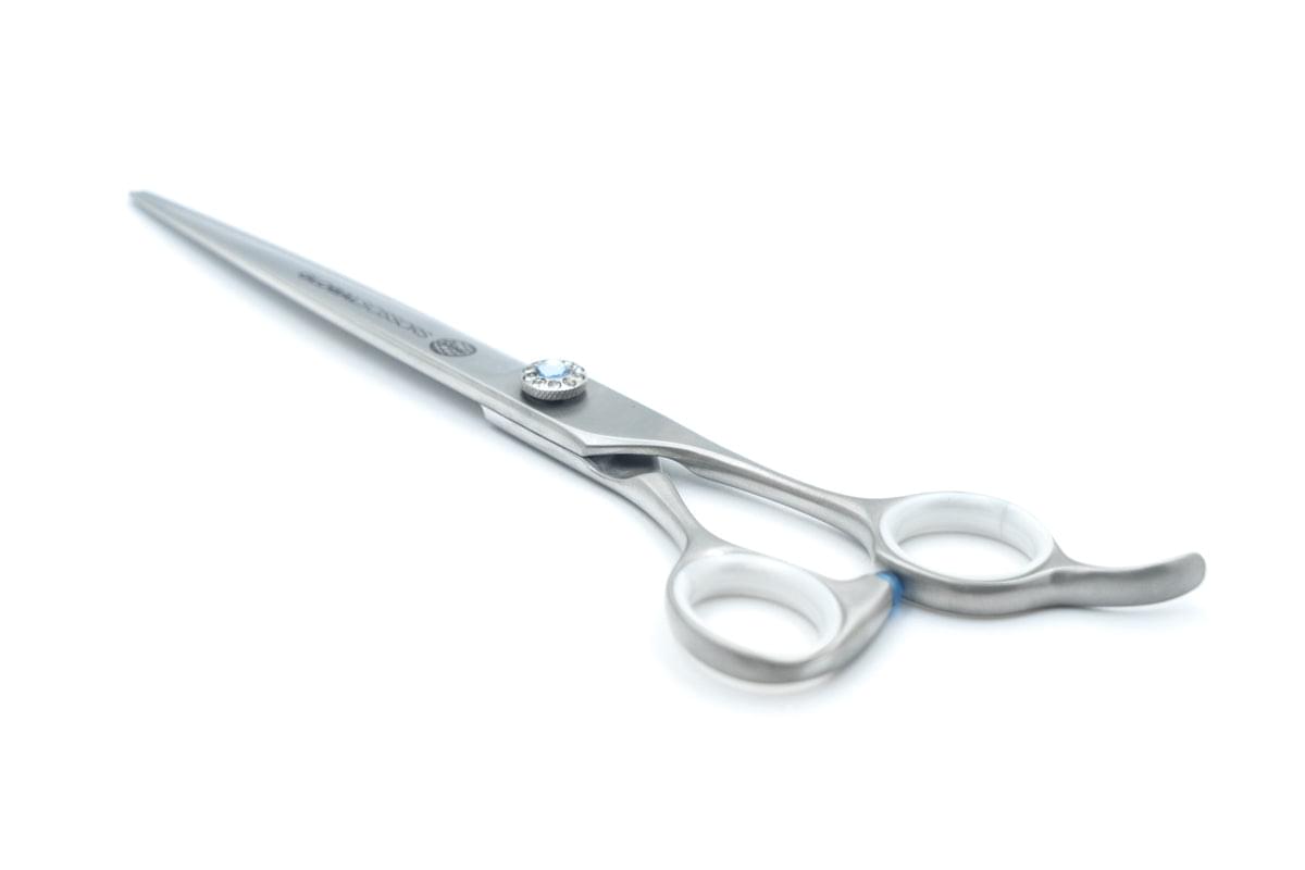Brady Blue Diamond Pet Grooming 7.5 inch Straight Cutting Scissor