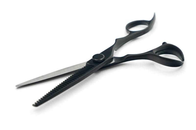 Midnight Matte Black 6 Inch Thinning Scissor
