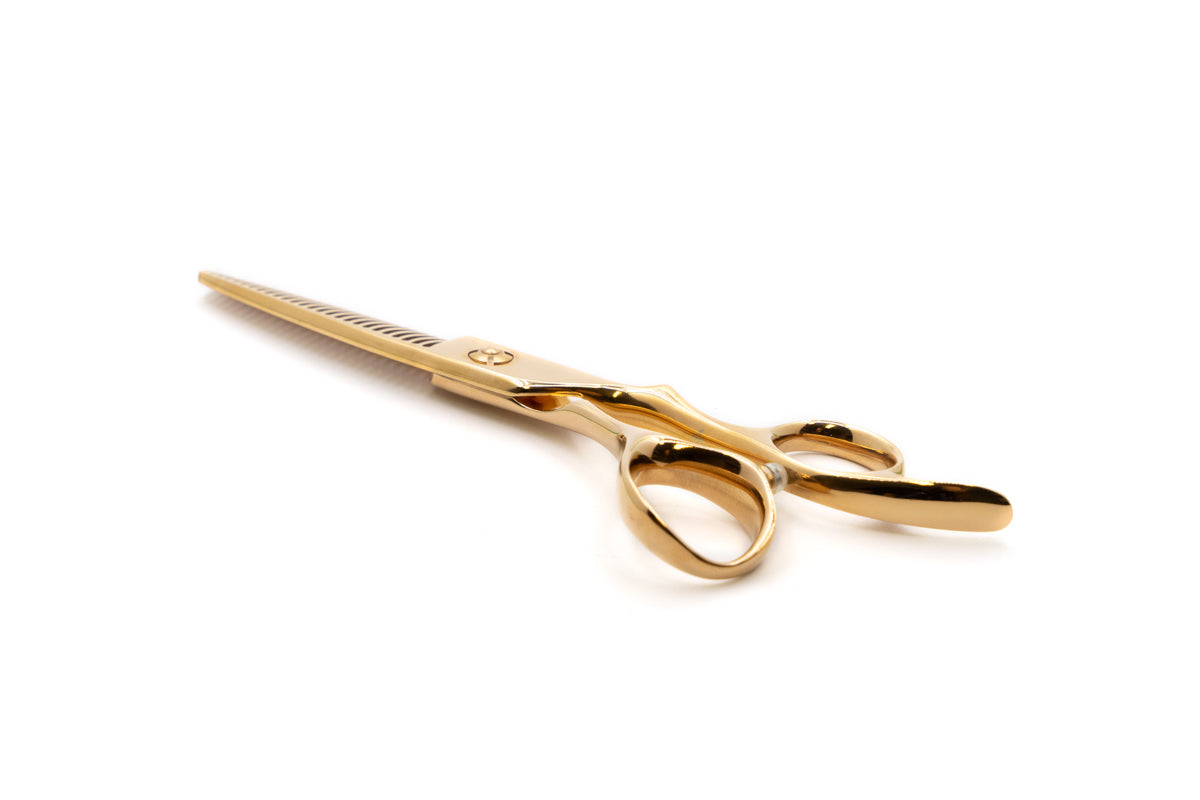 Halcyon Light Rose Gold 6 inch Thinning Scissor