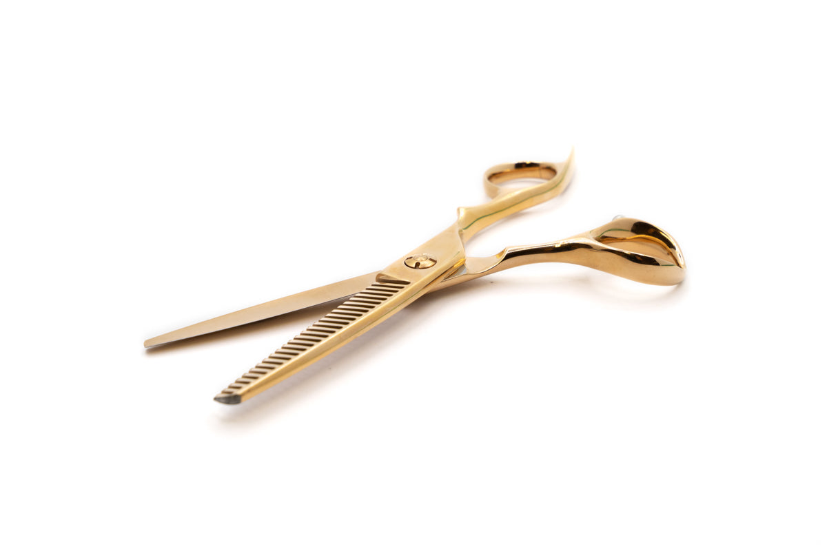 Halcyon Light Rose Gold 6 inch Thinning Scissor