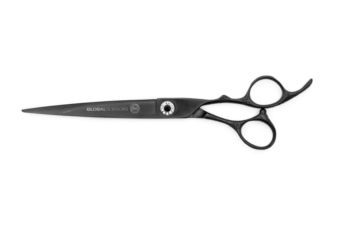 Panther Matte Black Pet Grooming 7.5 inch Cutting Scissor