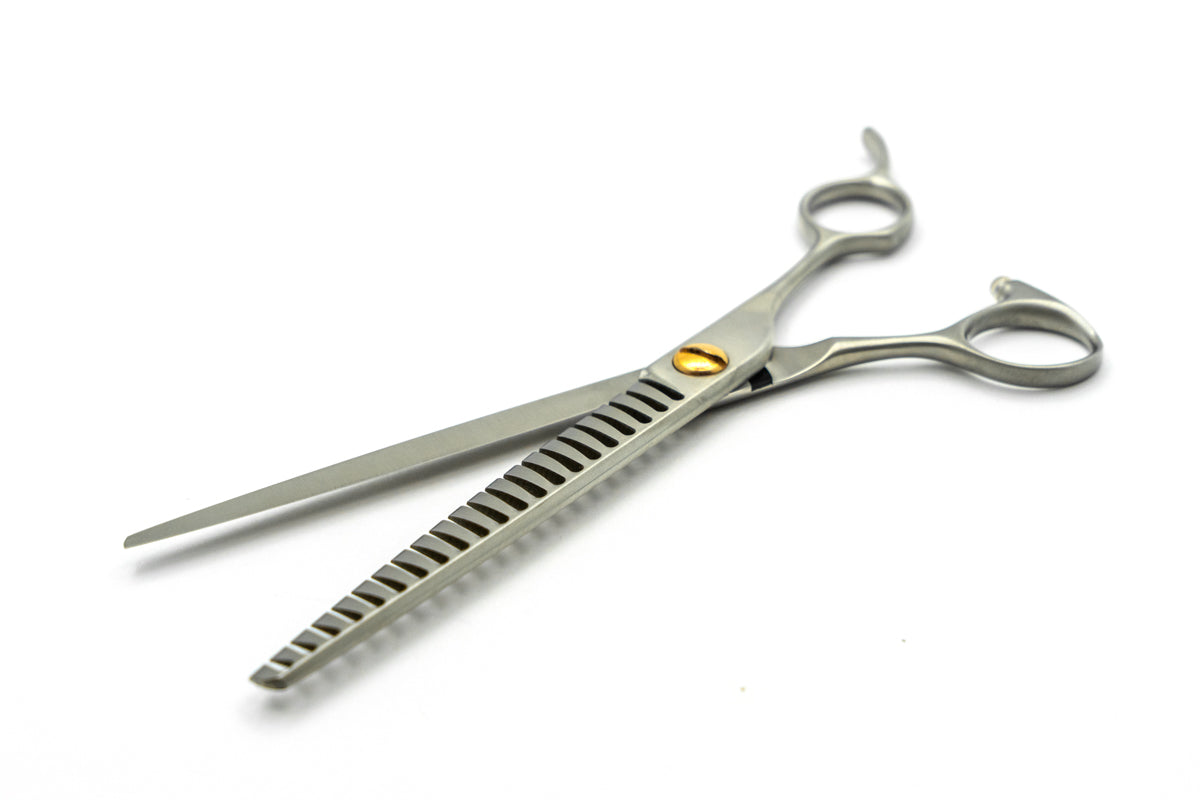 Darby 7.5 inch Pet Grooming 'CHUNKER' Thinning Scissor - Japanese 440C Steel/handmade
