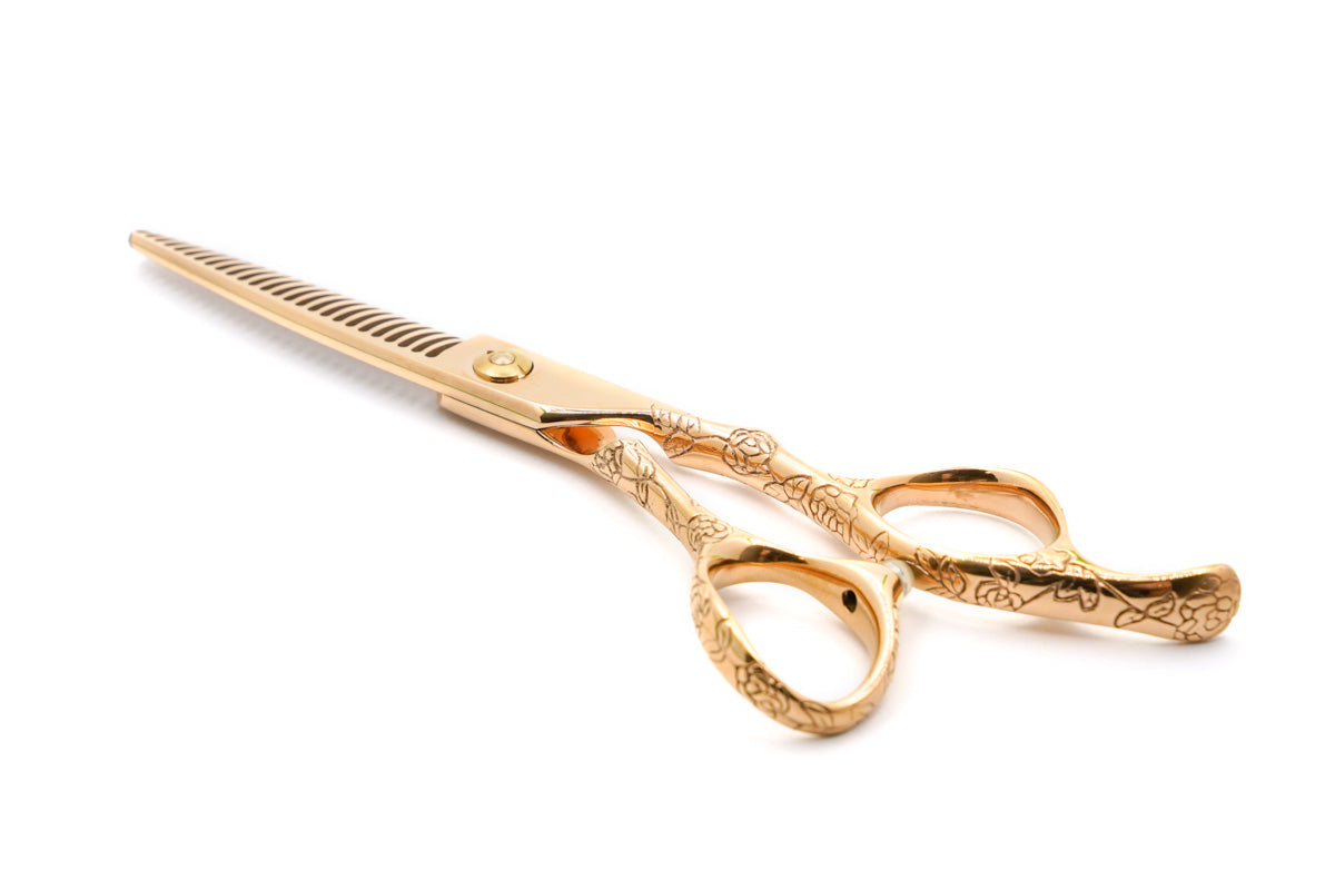 Genesis Lt Rose Gold  5.5 Inch Cutting & 6 Inch Thinning Scissor Set